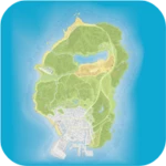 mapgenie: gta5 map android application logo